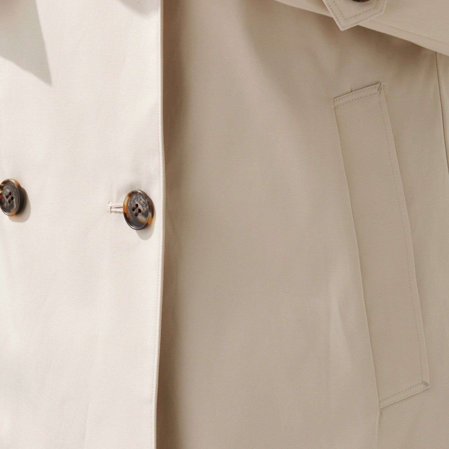 INDIVI「【花粉付着防止／撥水／UVケア】名品トレンチコート」|トレンチコート|