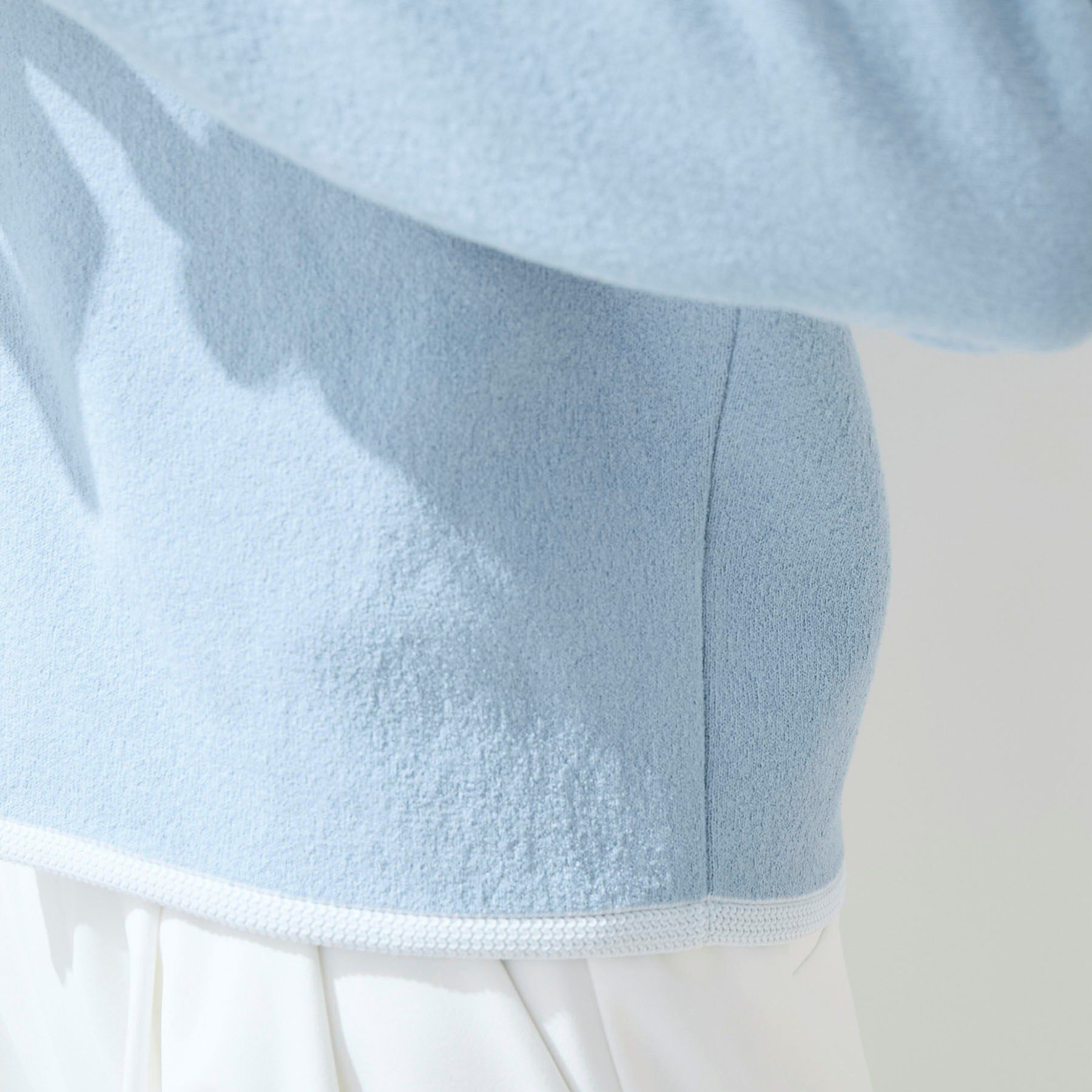 INDIVI「【軽量】ブークレジャケット ニットカーディガン」|カーディガン|