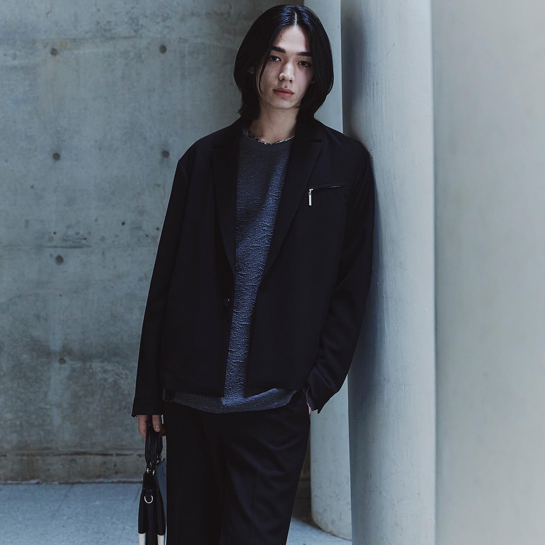 tk.TAKEO KIKUCHI「【セットアップ対応】クロップドジャケット」|テーラードジャケット|