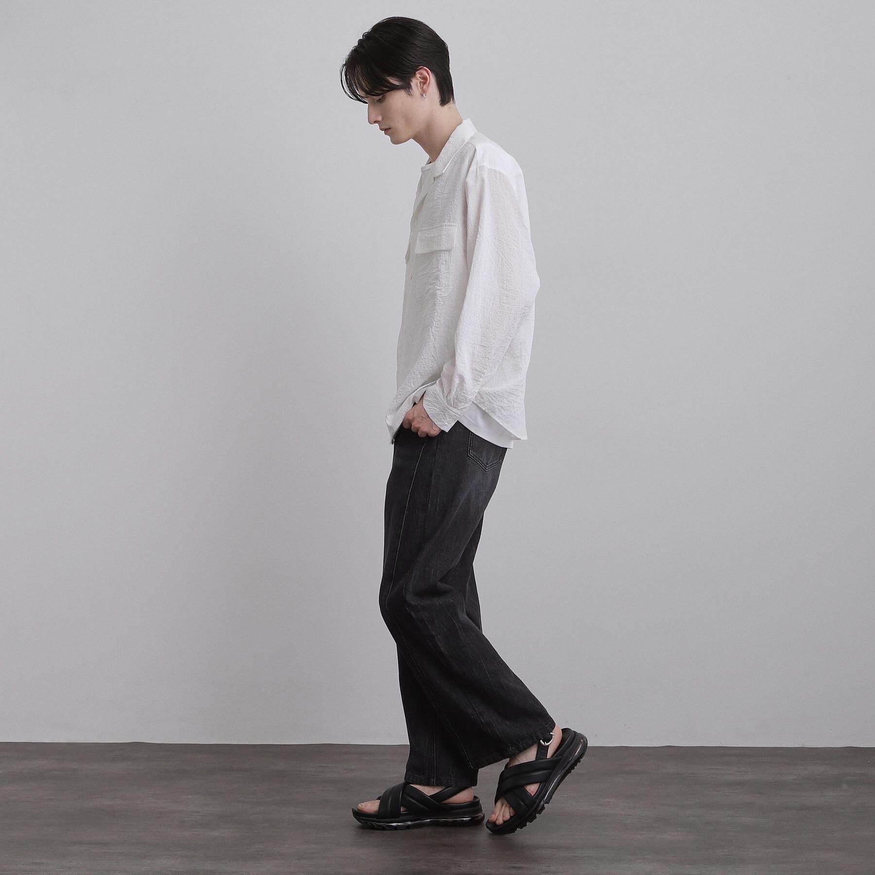 tk.TAKEO KIKUCHI「【4cmUP】クリアソールアソートサンダル」|サンダル|