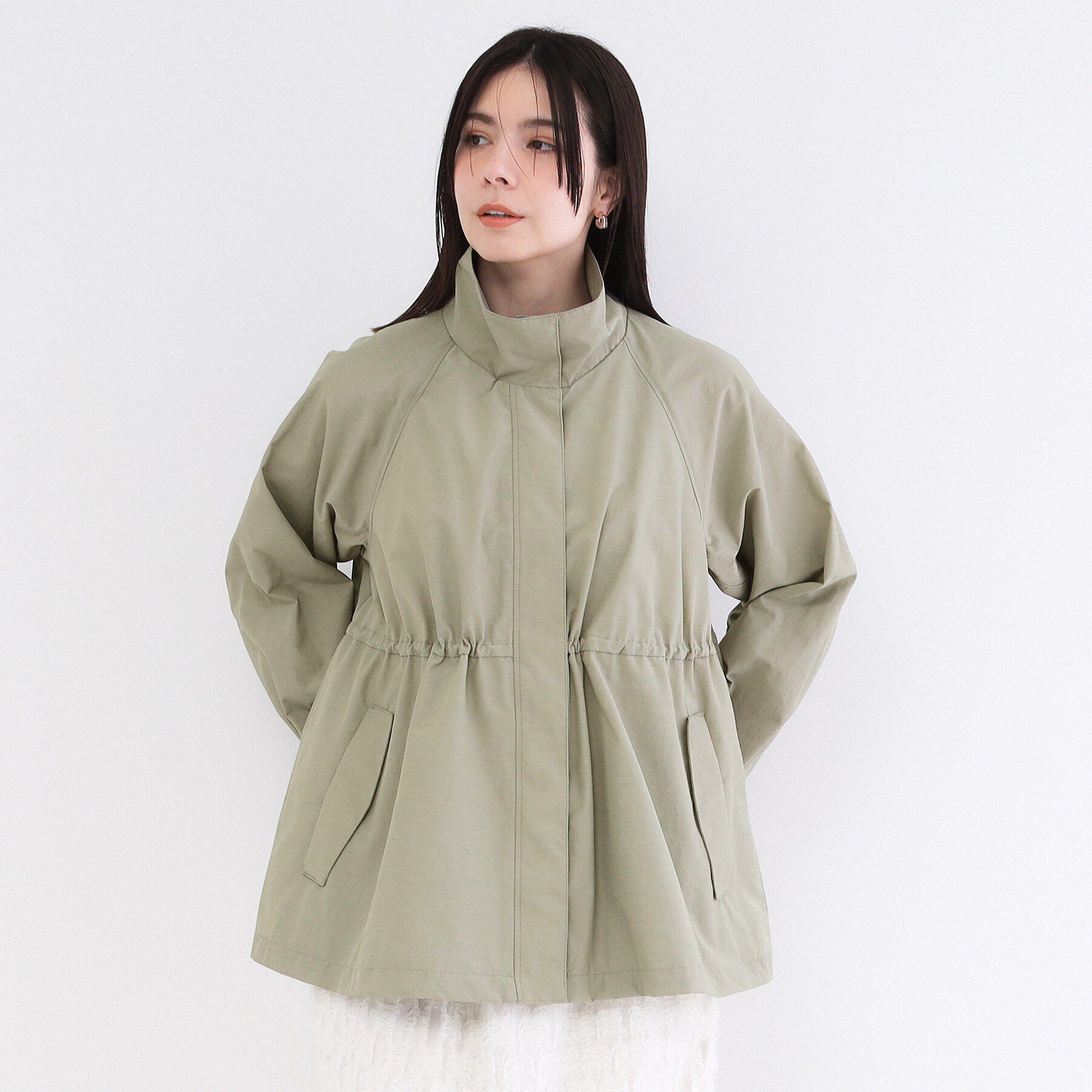 OPAQUE.CLIP「撥水スタンドZIPブルゾン【洗濯機OK/UVケア/花粉対応】」|ブルゾン・スタジャン|