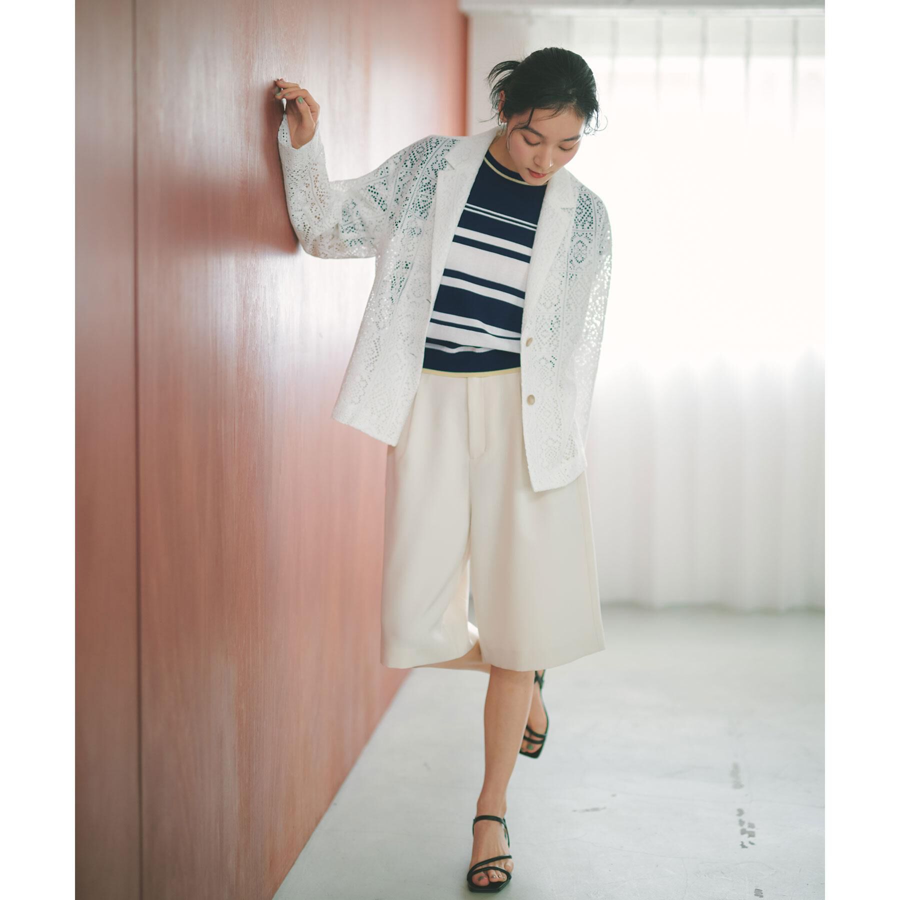 OPAQUE.CLIP「ストレッチハーフパンツ【洗濯機OK】」|その他|