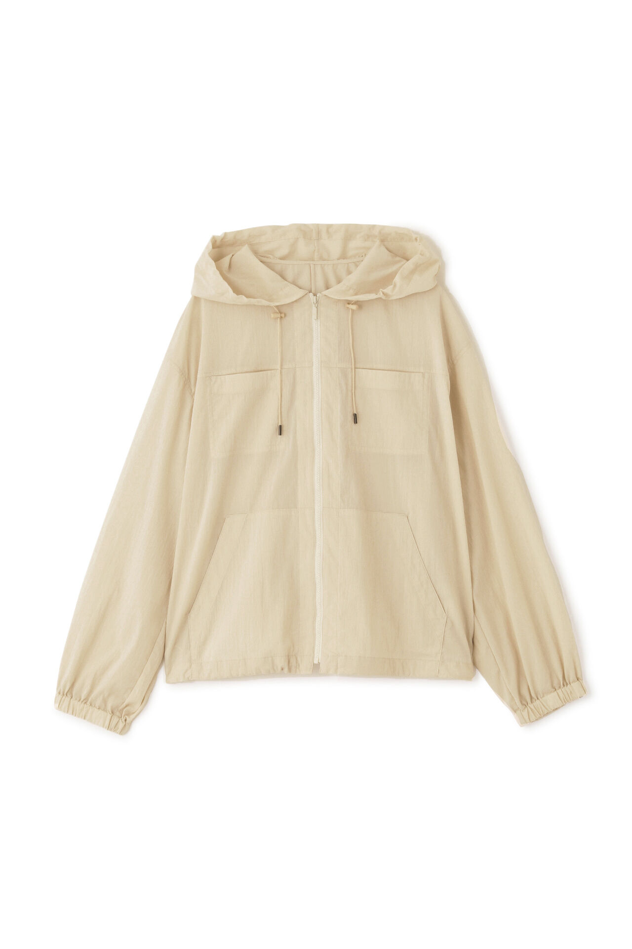  「◆コットンナイロンタイプライターシアーフーディーブルゾン」|ブルゾン・スタジャン|