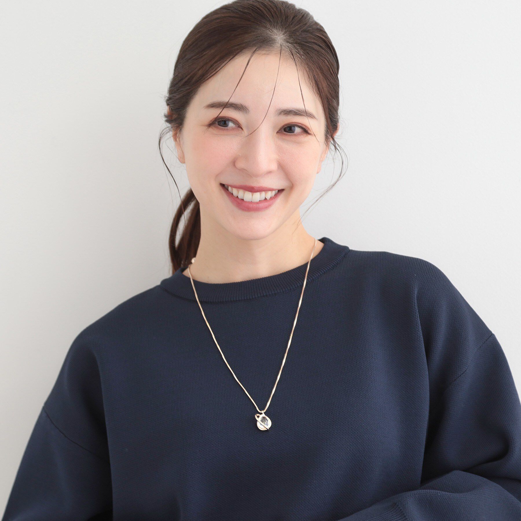 SHOO･LA･RUE「【2WAY】クリアパーツネックレス」|ネックレス|