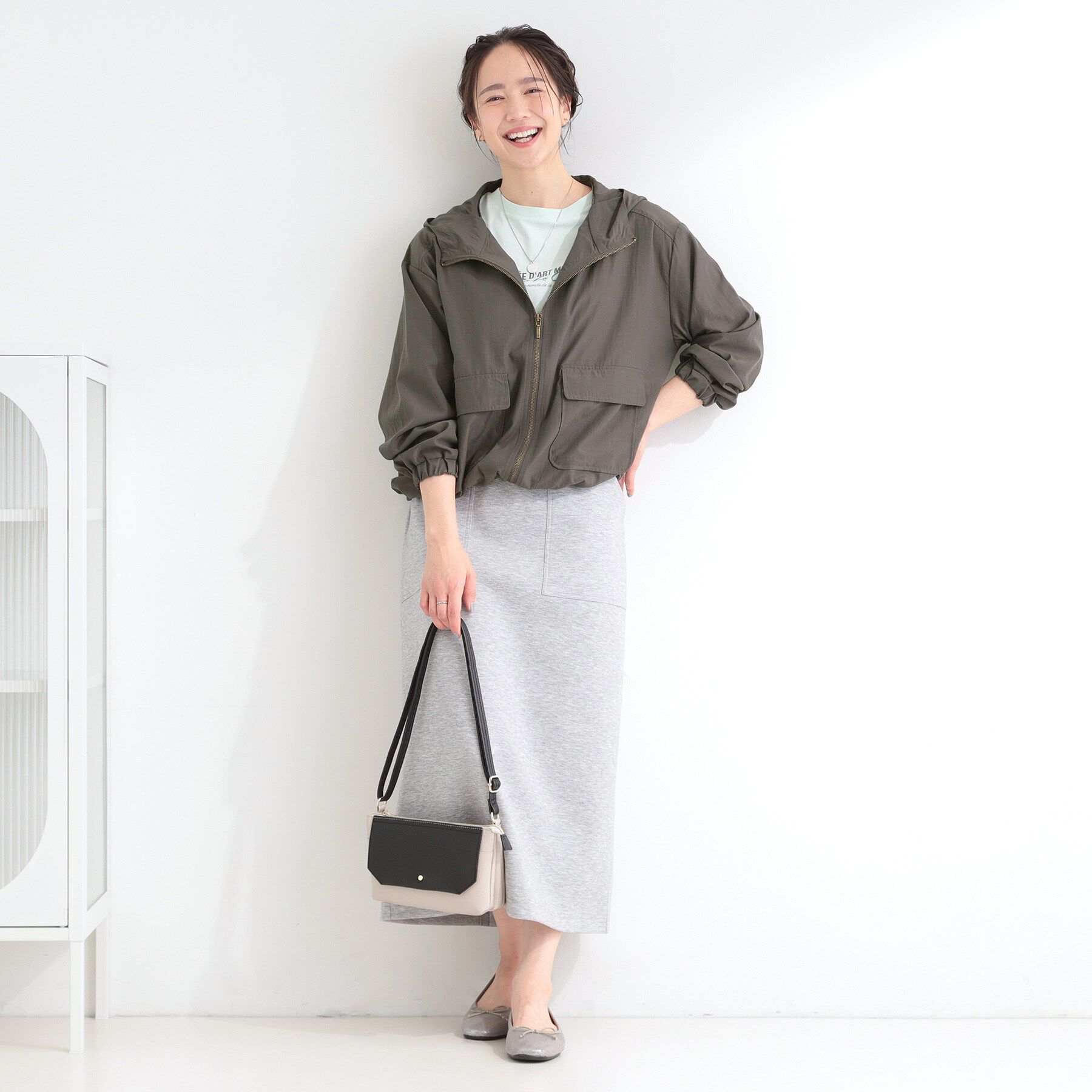 SHOO･LA･RUE「【UV】シアーフーディーブルゾン」|ブルゾン・スタジャン|