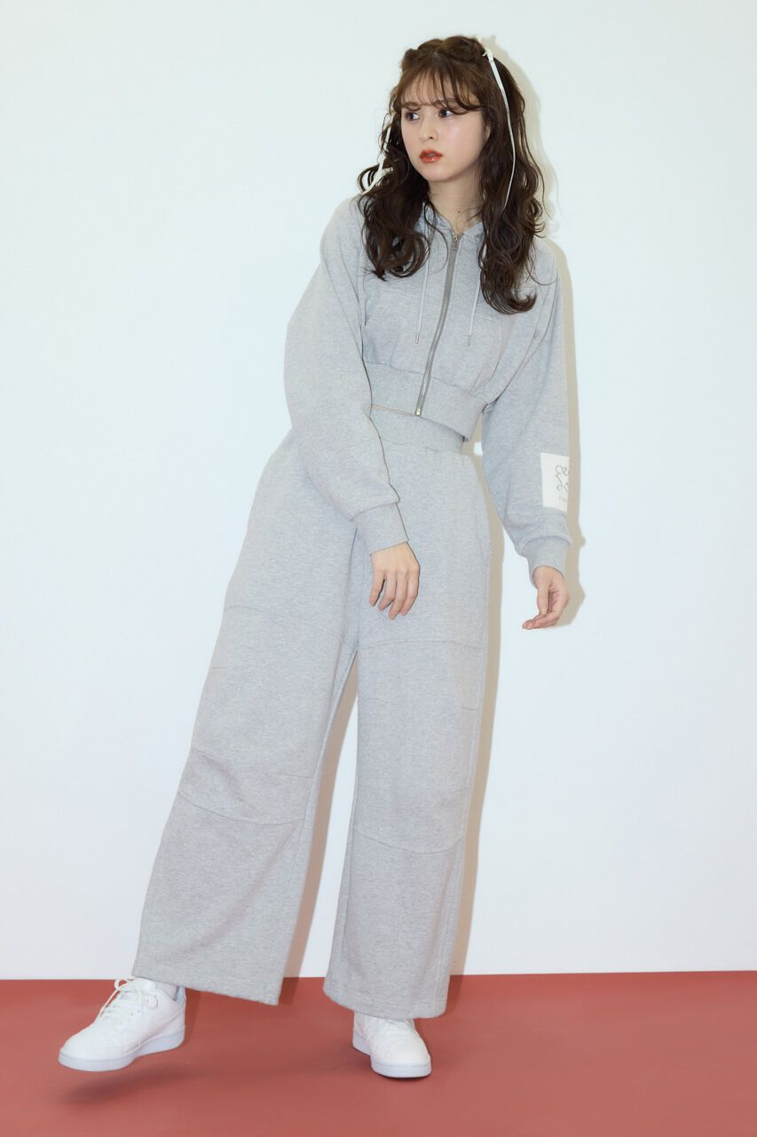 rienda「Rパッチ付きユニセックススウェットパンツ」|その他|