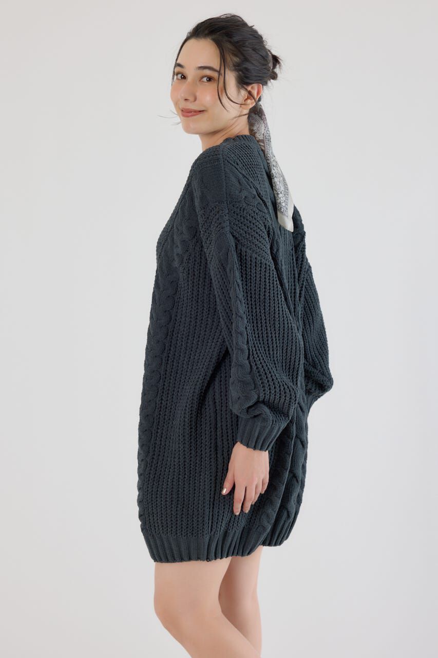 RODEO CROWNS「ケーブルモールニットワンピース」|ワンピース|