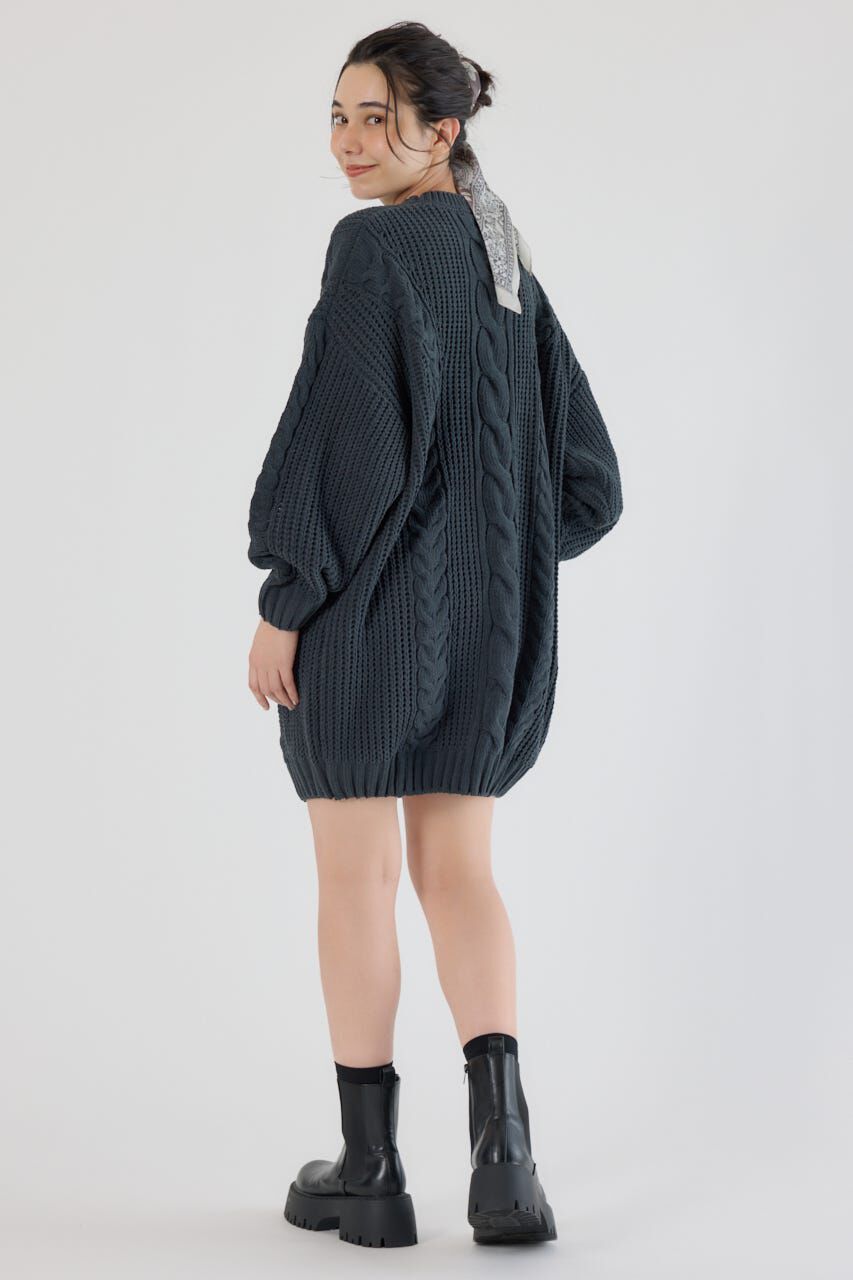 RODEO CROWNS「ケーブルモールニットワンピース」|ワンピース|