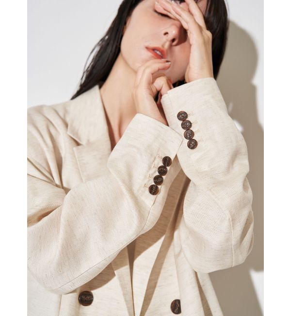 ELENDEEK「BACK CROSS TAILORED JK」|テーラードジャケット|