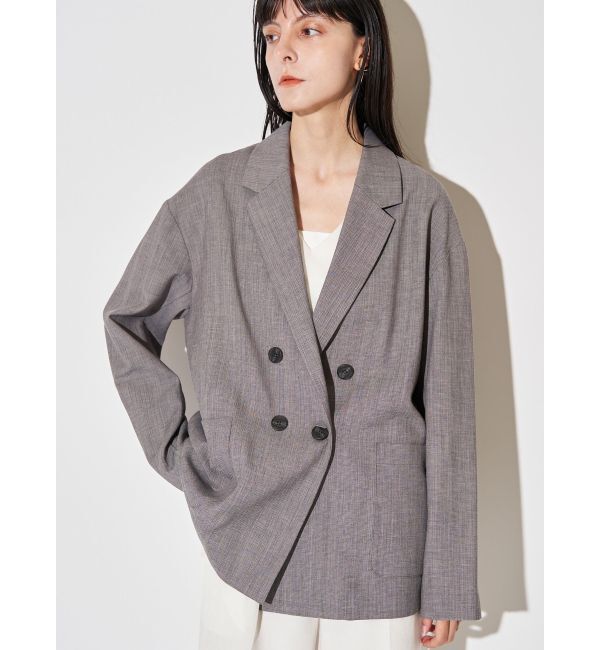 ELENDEEK「BACK CROSS TAILORED JK」|テーラードジャケット|