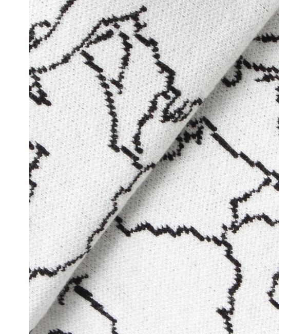 GYDA「BUNNY patternニットトップス」|ニット・セーター|