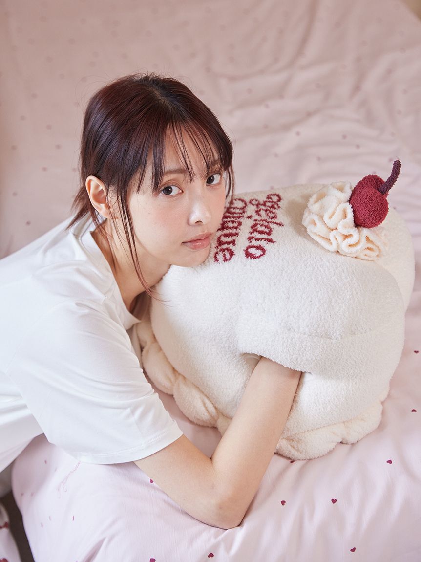gelato pique Sleep「【Sleep】ハートケーキ お昼寝クッション」|クッション・クッションカバー|
