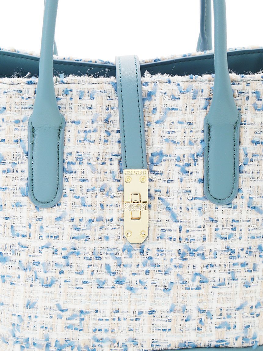 CELFORD「メタルポイントツイードトートバッグ」|トートバッグ|