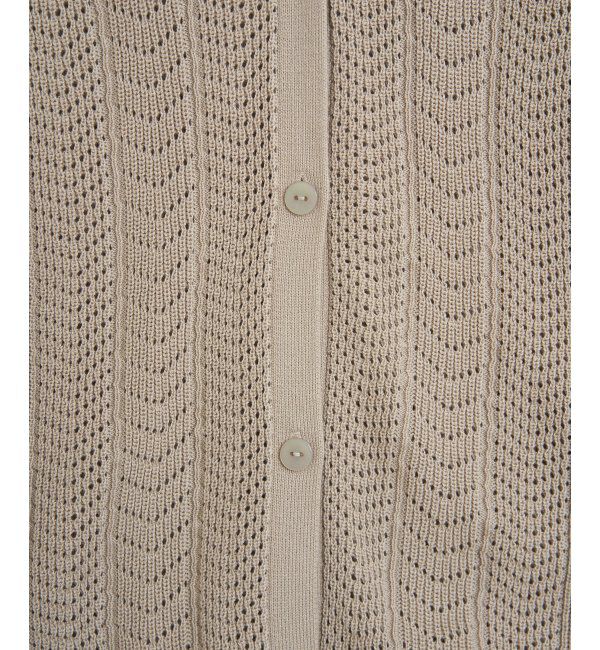 ikka「綿混サイドリボンニットベスト」|ニット・セーター|