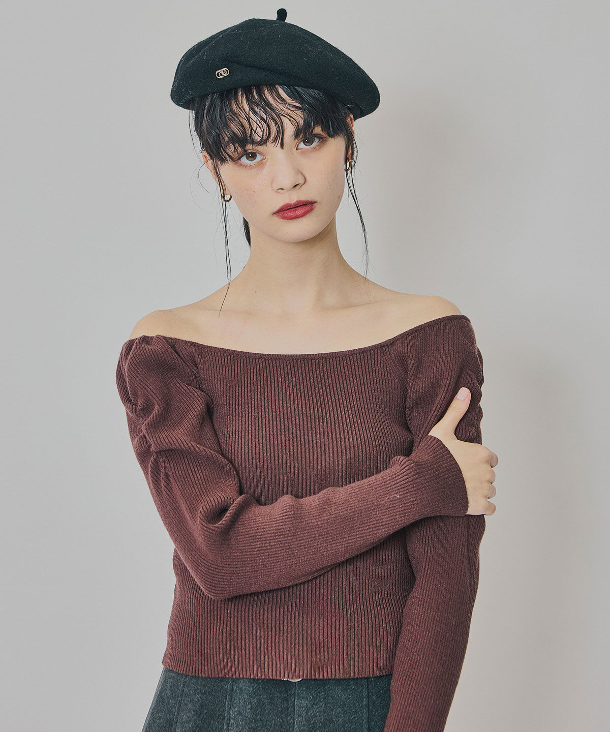 REDYAZEL「4wayリブニットトップス」|ニット・セーター|