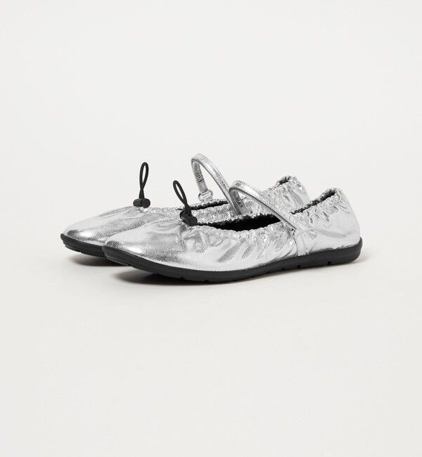 SY UNITED ARROWS「＜SY＞ シャーリングベルクロ フラット20&uarr;」|バレエシューズ|