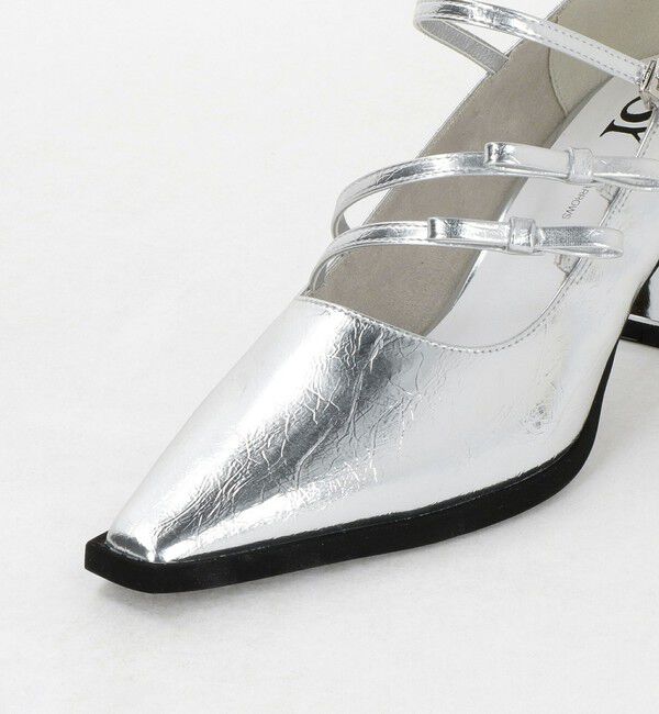 SY UNITED ARROWS「＜SY＞ダブルリボン スクエア パンプス60&uarr;」|パンプス|