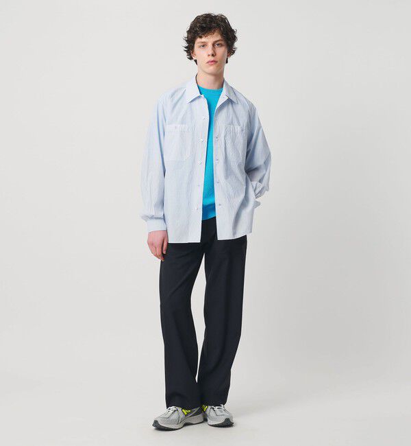 UNITED ARROWS「フェザーポプリン オーバーシャツ」|シャツ・ブラウス|