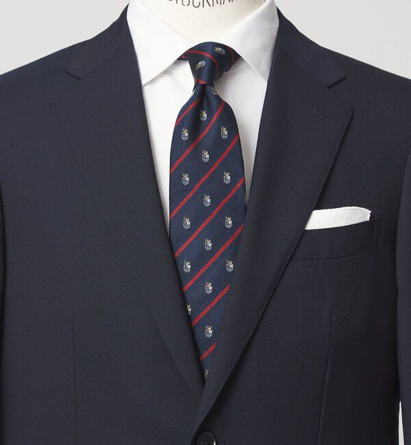 UNITED ARROWS green label relaxing「GLR 8.0cm クレスト ネクタイ」|ネクタイ・蝶ネクタイ|RED