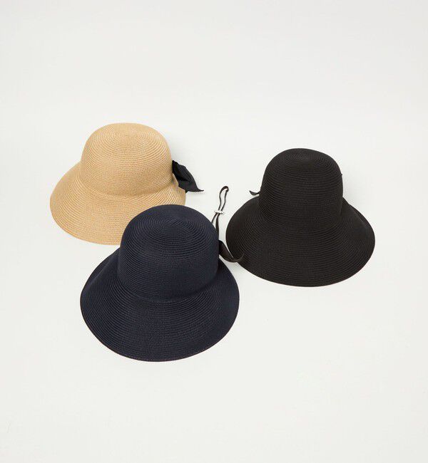 UNITED ARROWS green label relaxing「2WAY 遮光ブリム リボン ハット」|ハット|