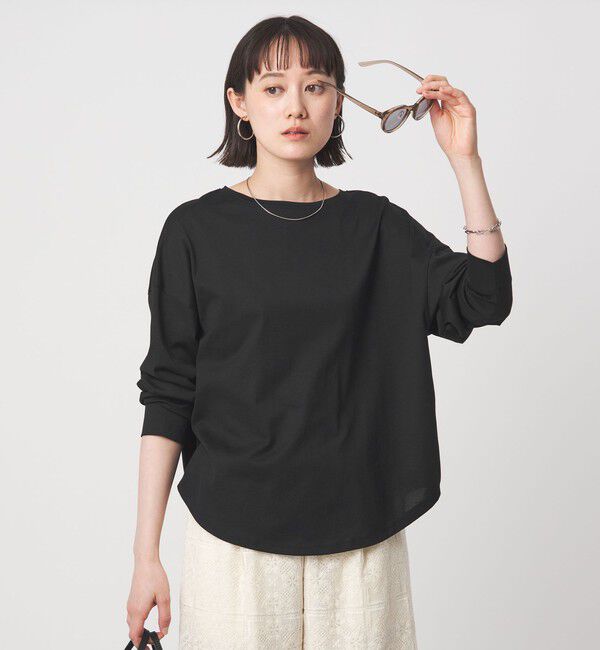 UNITED ARROWS green label relaxing「バック スリット プルオーバー」|Tシャツ・カットソー|