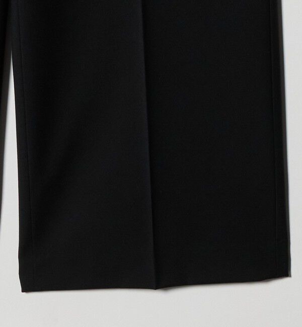 ATTISESSION「＜ATTISESSION＞ストレート トラウザー ブラック」|スラックス|