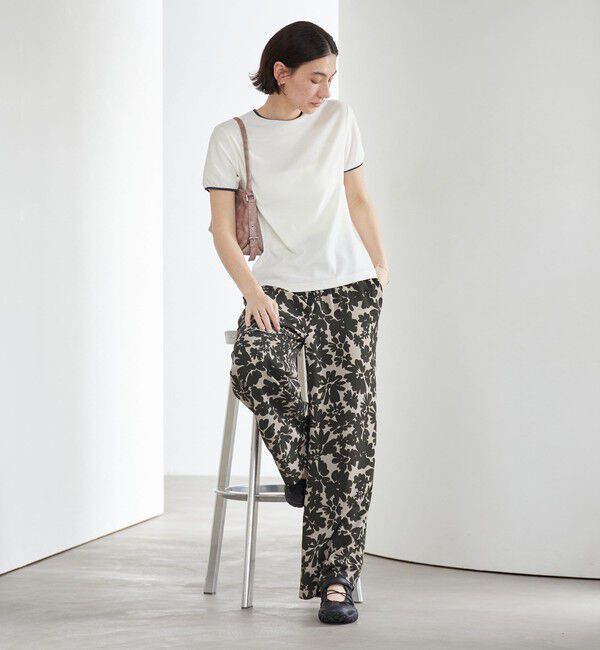 BEAUTY&YOUTH UNITED ARROWS「フラワープリント イージーパンツ ウォッシャブル」|その他|