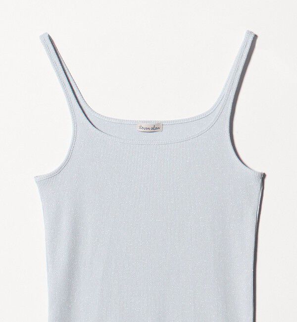 STEVEN ALAN「＜Steven Alan＞ラメ テレコ キャミタンクトップ」|Tシャツ・カットソー|