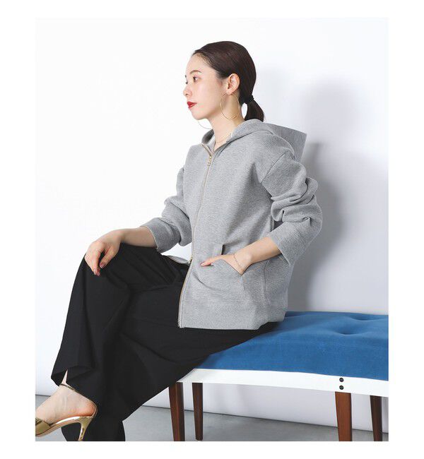 Demi-Luxe BEAMS 「ダンボール ジップ パーカー」|Tシャツ・カットソー|