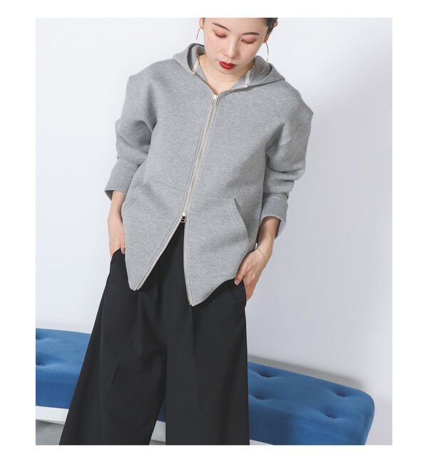 Demi-Luxe BEAMS 「ダンボール ジップ パーカー」|Tシャツ・カットソー|