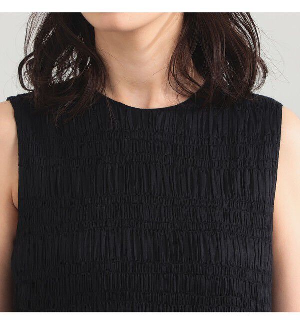 Demi-Luxe BEAMS 「ne Quittez pas / ボイル シャーリング ワンピース」|ワンピース|