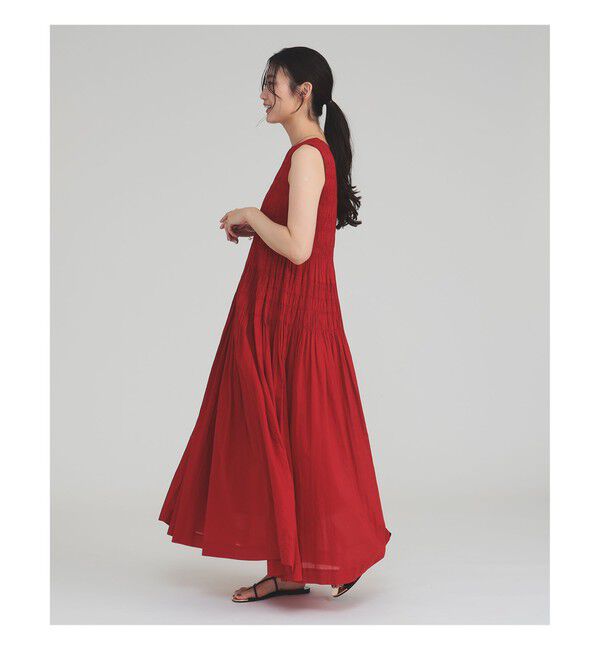 Demi-Luxe BEAMS 「ne Quittez pas / ボイル シャーリング ワンピース」|ワンピース|