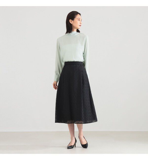 Demi-Luxe BEAMS 「ロングボウタイ ブラウス」|シャツ・ブラウス|