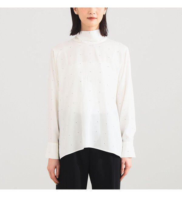 Demi-Luxe BEAMS 「ロングボウタイ ブラウス」|シャツ・ブラウス|