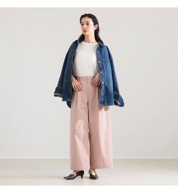 Demi-Luxe BEAMS 「コンフォート タック パンツ」|チノ|