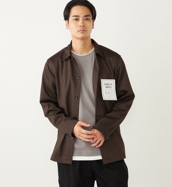 SHIPS Colors 「SHIPS Colors:〈洗濯機可能〉CIRCLE MOVA(R) プリント ボックス シャツ」|シャツ・ブラウス|