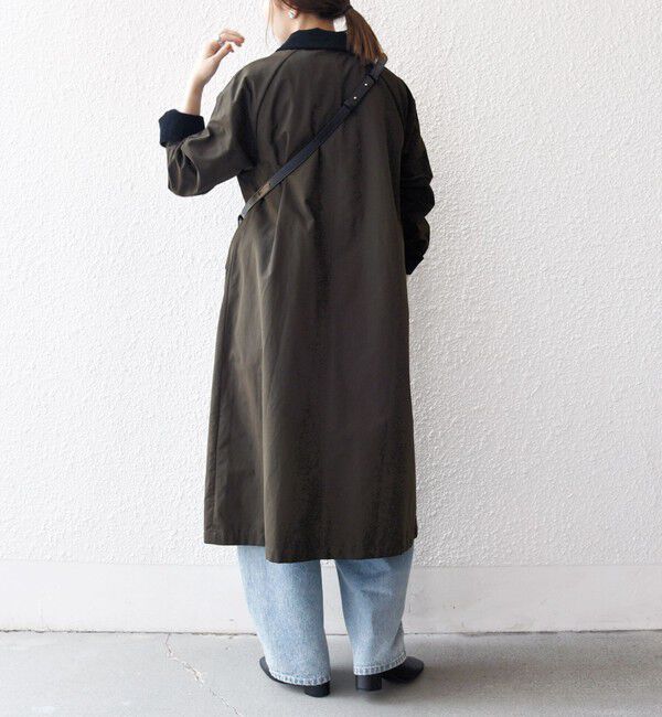 SHIPS any「SHIPS any: ステンカラー Aライン ロング コート」|ステンカラーコート|