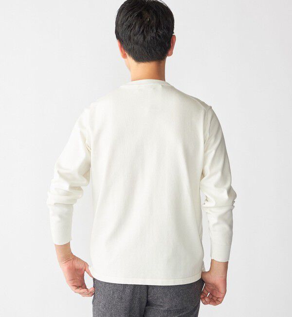 SHIPS「SHIPS:〈洗濯機可能〉コットン ウール TEXBRID(R) クルーネック プルオーバー ニット」|ニット・セーター|