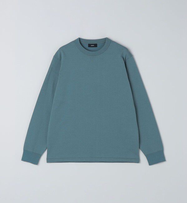 SHIPS「SHIPS:〈洗濯機可能〉コットン ウール TEXBRID(R) クルーネック プルオーバー ニット」|ニット・セーター|