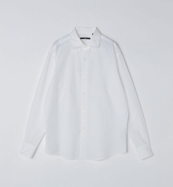 SHIPS「SHIPS: スムース テックス ワイドカラー シャツ」|シャツ・ブラウス|