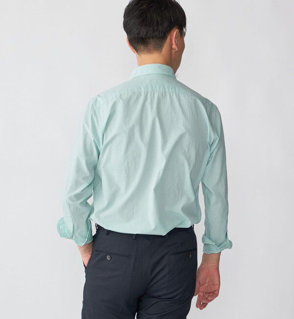 SHIPS「SHIPS: スムース テックス ワイドカラー シャツ」|シャツ・ブラウス|