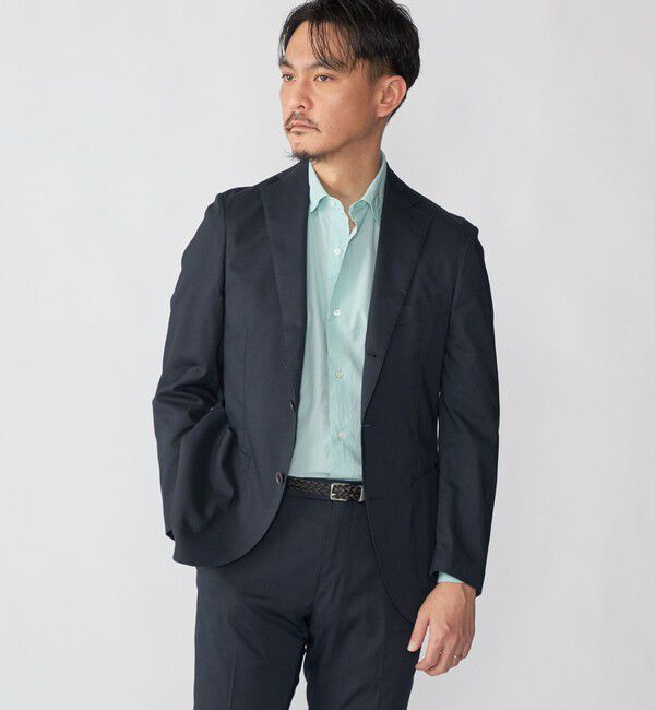 SHIPS「SHIPS: スムース テックス ワイドカラー シャツ」|シャツ・ブラウス|