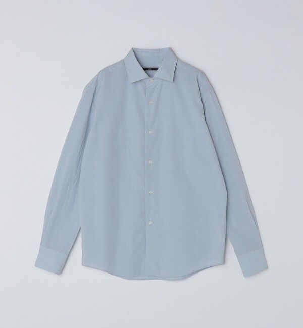 SHIPS「SHIPS: スムース テックス ワイドカラー シャツ」|シャツ・ブラウス|