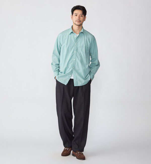 SHIPS「SHIPS: Comfy Line ワイド ピンタック イージーパンツ」|その他|