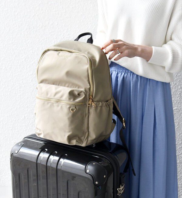 SHIPS any「SHIPS any: A4 サイド ギャザー ポケット バックパック」|リュック|