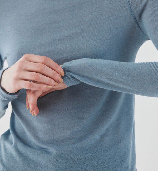 TOMORROWLAND GOODS「【一部別注】 V::ROOM シアータートルネック」|Tシャツ・カットソー|