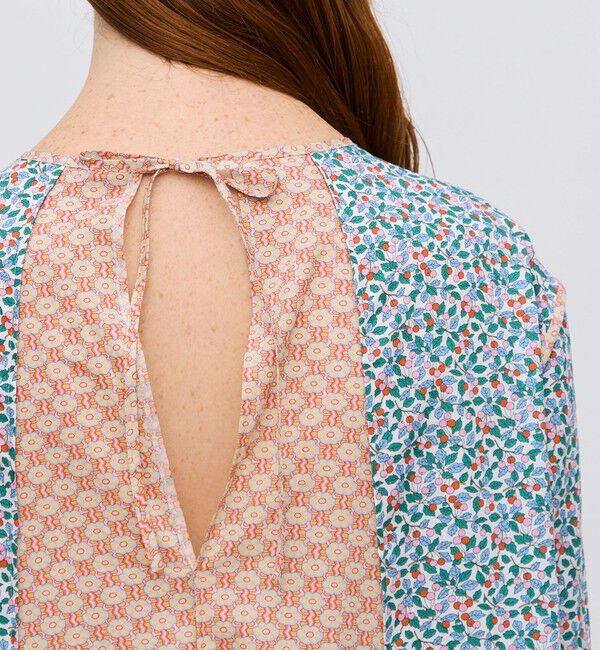 BACCA「コットンリバティプリント ロングワンピース」|ワンピース|