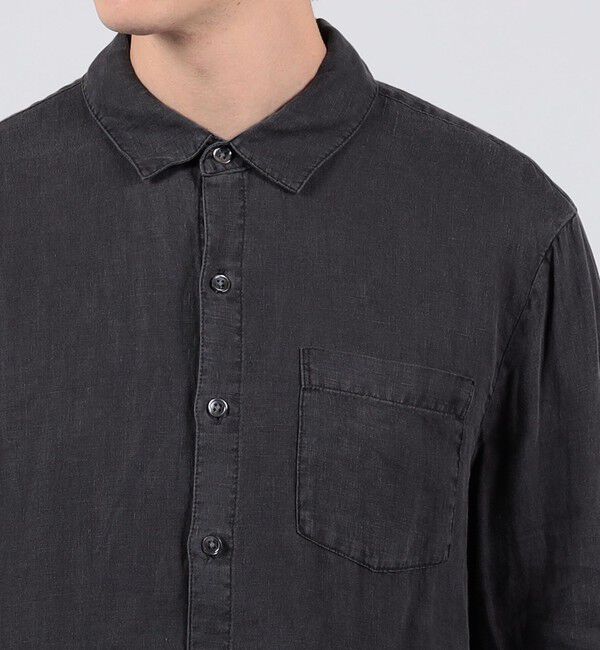 JAMES PERSE「ライトウェイトリネン スタンダードシャツ MKO3652」|シャツ・ブラウス|