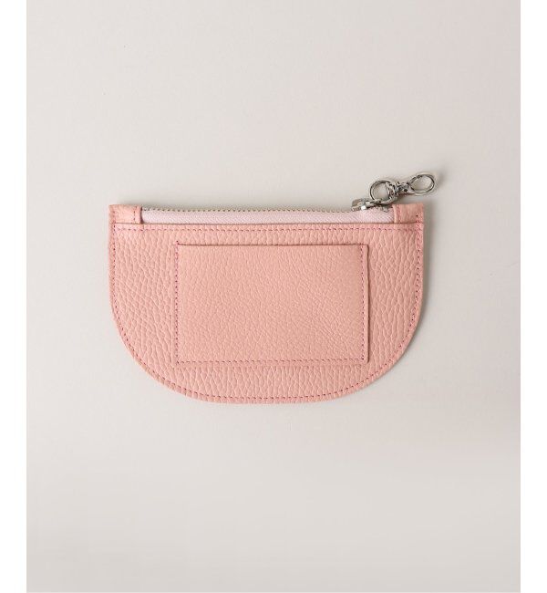  「【blancle/ ブランクレ】T.LETHER SEMI CIRCLE POUCH」|ポーチ|
