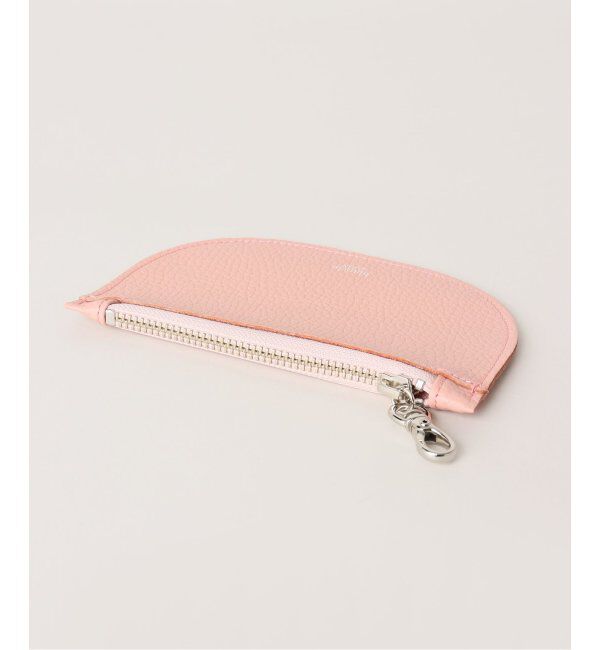 「【blancle/ ブランクレ】T.LETHER SEMI CIRCLE POUCH」|ポーチ|